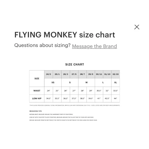 Flying Monkey High Rise Two Tone Barrel Leg Jeans - Picture 9 of 9